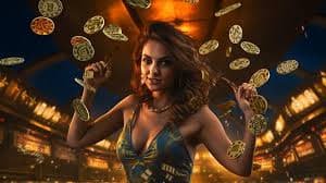 Live Casino dealer ကစားသူနှင့် Baccarat ကစားနေသော မြင်ကွင်း